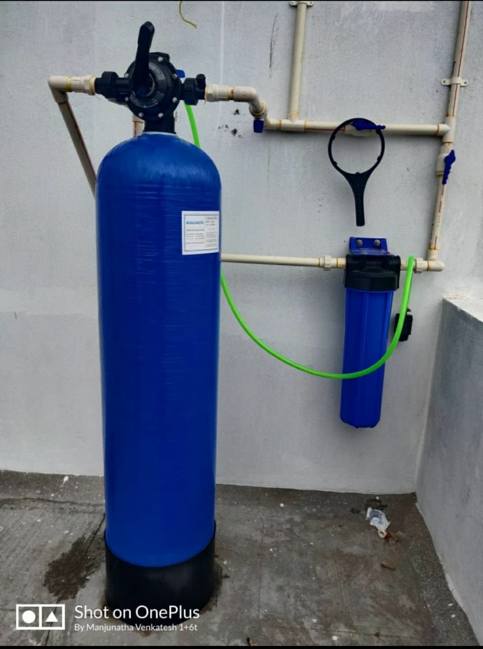 Manual Water Softener Plants 