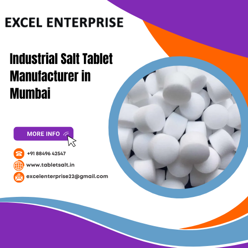Industrial Salt Tablet Manufacturer in Mumbai