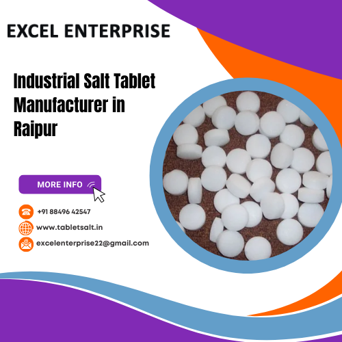 Industrial Salt Tablet Manufacturer in Raipur