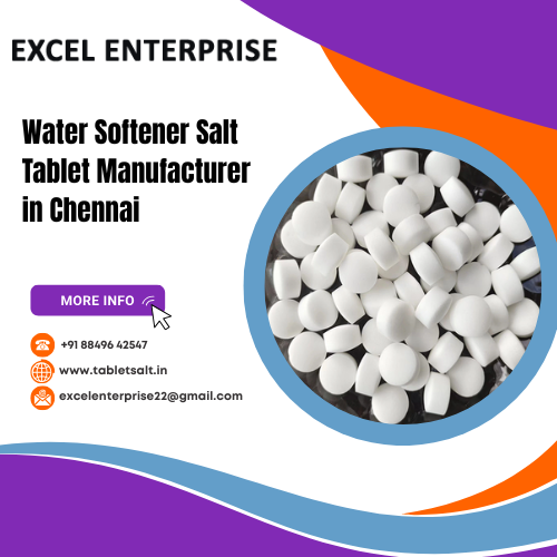 Water Softener Salt Tablet Manufacturer in Chennai