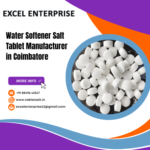 Water Softener Salt Tablet Manufacturer in Coimbatore